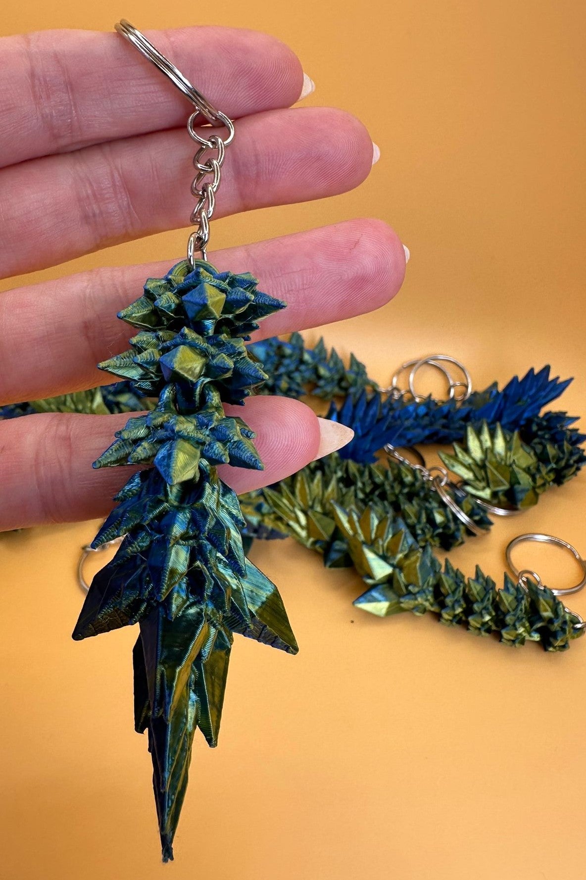 Dragons Tail Key Ring