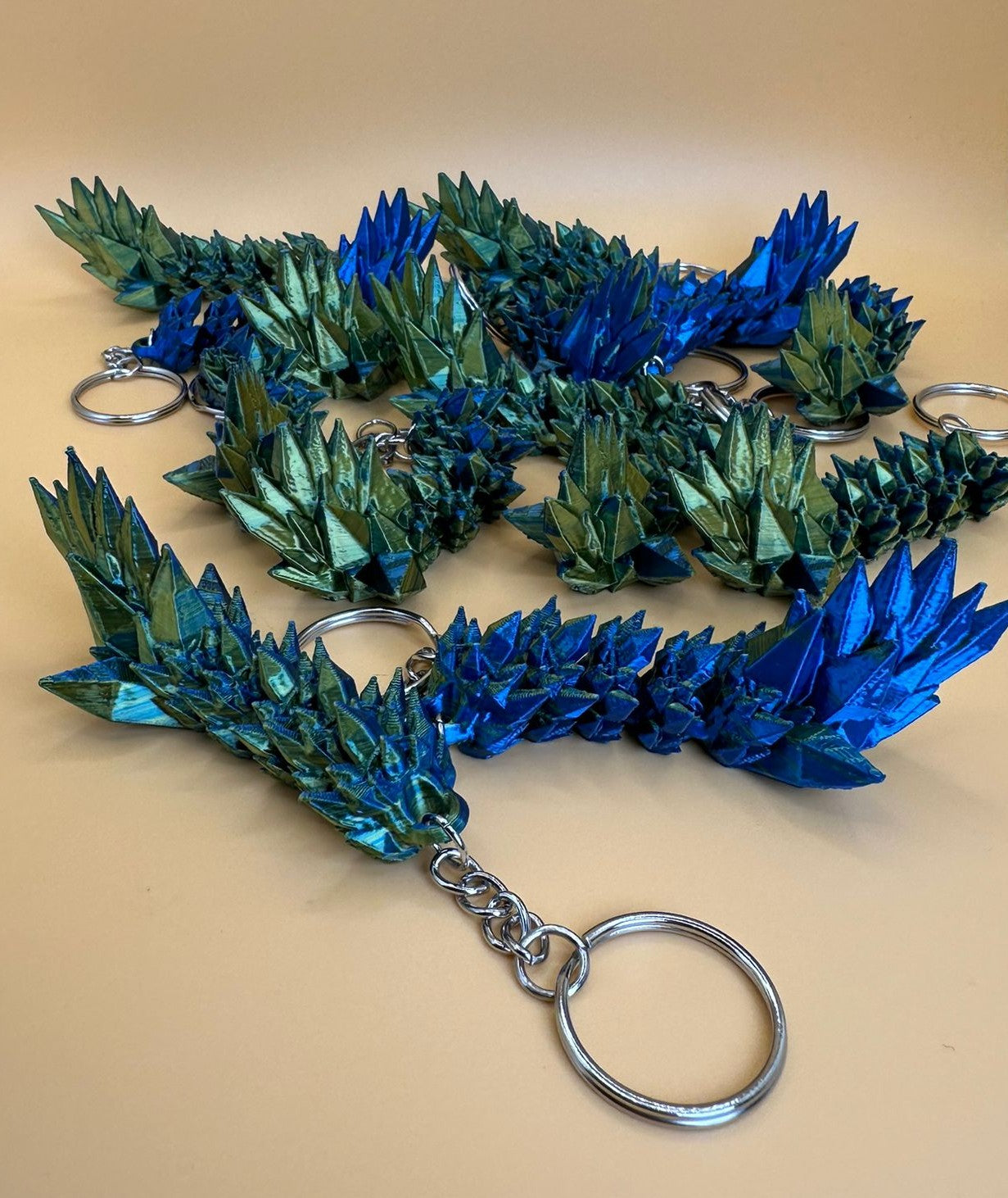 Dragons Tail Key Ring