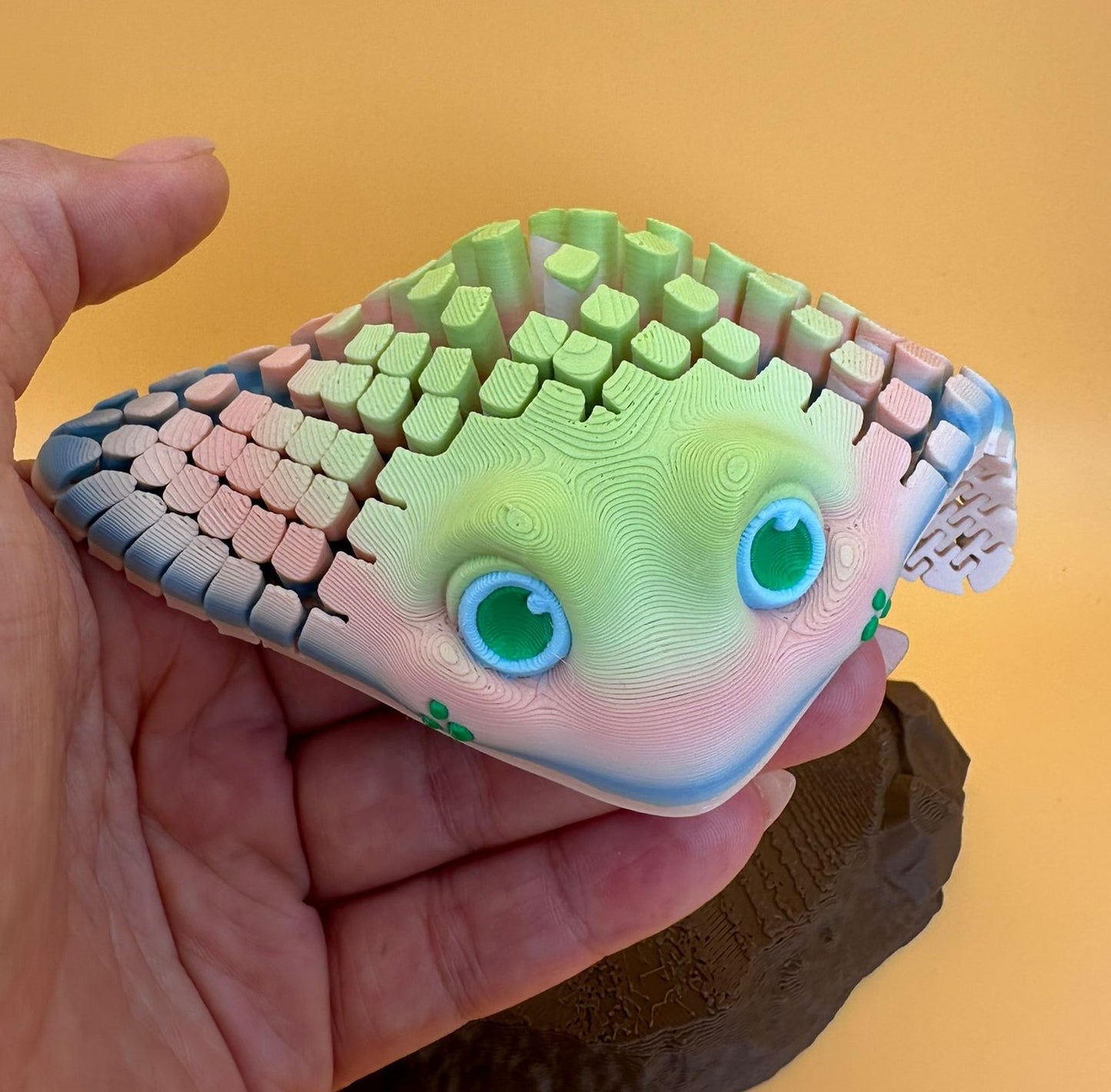 Sting Ray with Rock