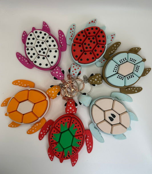 Fruit Turtle Fidget Clicker